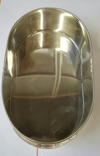 Number Tin '0', 12"